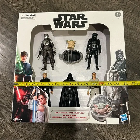 Hasbro Star Wars Action Figure Set - Black, Gray, Green - Picture 11 of 12